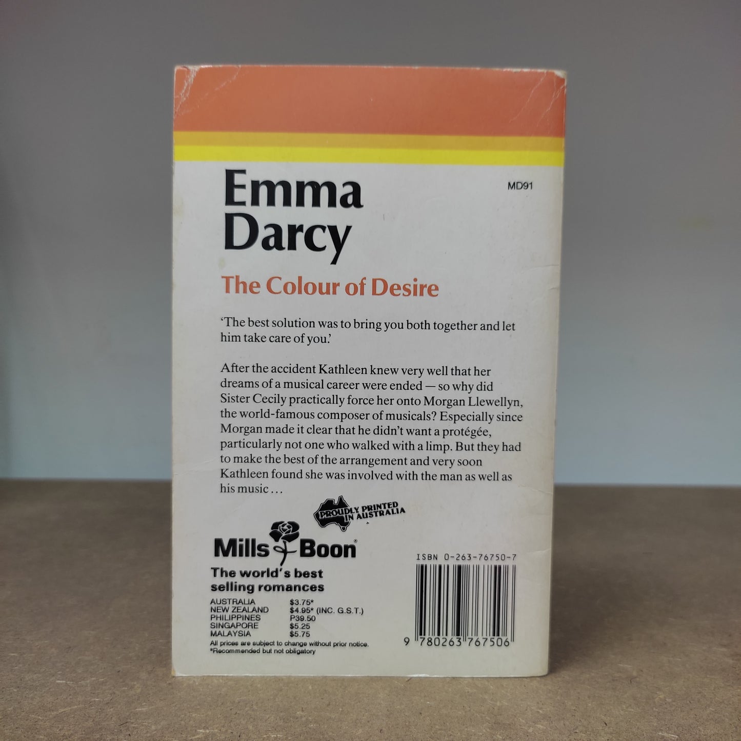 Emma Darcy - The Colour Of Desire
